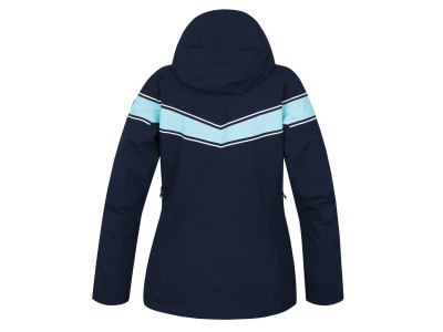 Ladies skiing jacket KIELY midnight navy/aqua splash