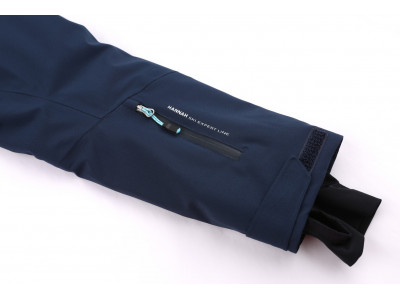 Ladies skiing jacket KIELY midnight navy/aqua splash