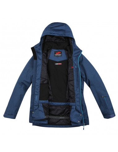 Ladies skiing jacket NORA dark denim mel