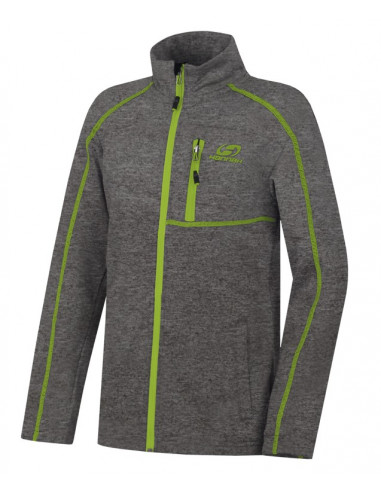 KIDS skiing sweatshirt NICOLASE JR light gray mel