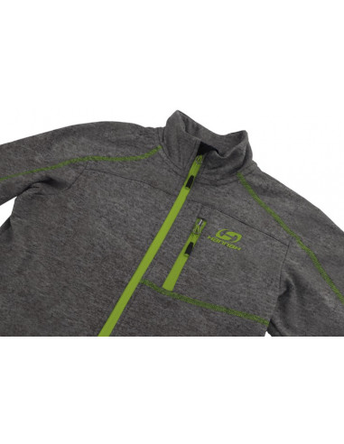 KIDS skiing sweatshirt NICOLASE JR light gray mel