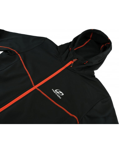 Men's sweatshirt TELFORD anthracite (orange)