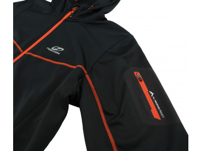 Men's sweatshirt TELFORD anthracite (orange)
