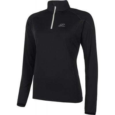 Ladies zip neck MONIKA LT Graphite