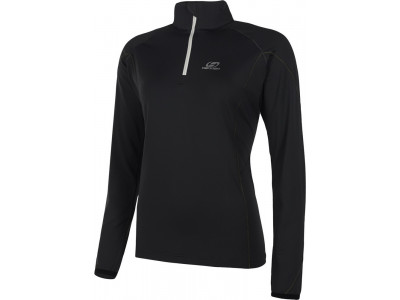 Ladies zip neck MONIKA LT Graphite