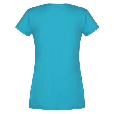 Ladies t-shirt Fleris Blue curacao 2
