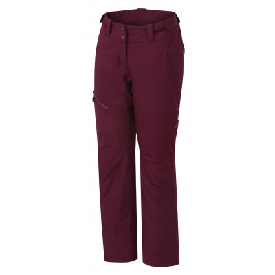 Ladies skiing pants TIBI II grape wine