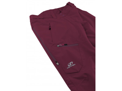 Ladies skiing pants TIBI II grape wine