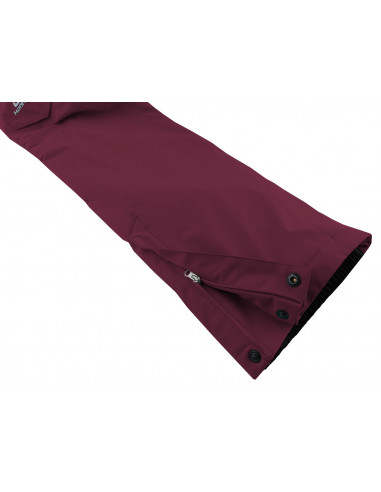 Ladies skiing pants TIBI II grape wine