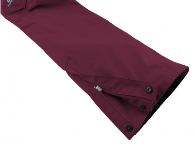 Ladies skiing pants TIBI II grape wine