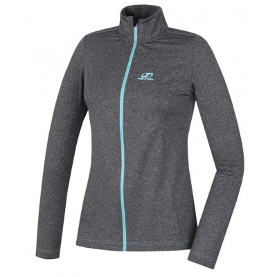 Ladies skiing sweatshirt BRENDA light gray mel