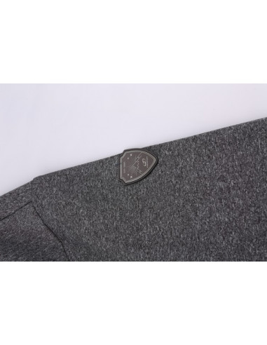 Ladies skiing sweatshirt DOLORES mauve shadows/light gray mel