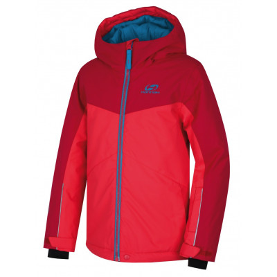 KIDS skiing jacket RAFFAELA JR teaberry/jazzy