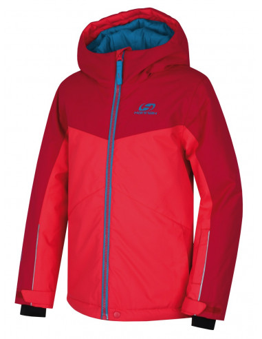KIDS skiing jacket RAFFAELA JR teaberry/jazzy