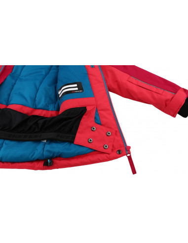 KIDS skiing jacket RAFFAELA JR teaberry/jazzy