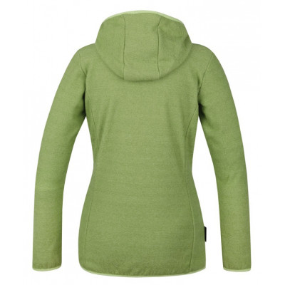 Ladies skiing sweatshirt BERNIE greenery stripe 2