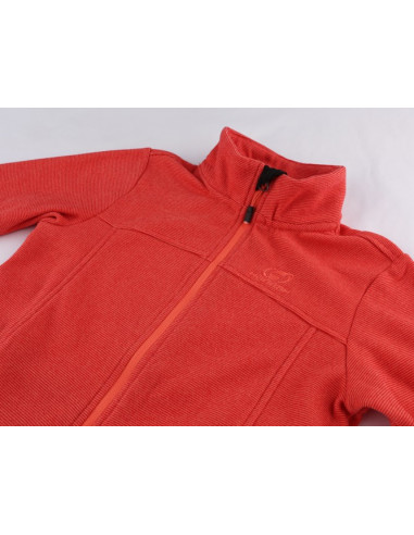 KIDS skiing sweatshirt TAURUM JR coral stripe