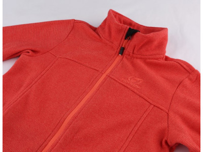 KIDS skiing sweatshirt TAURUM JR coral stripe