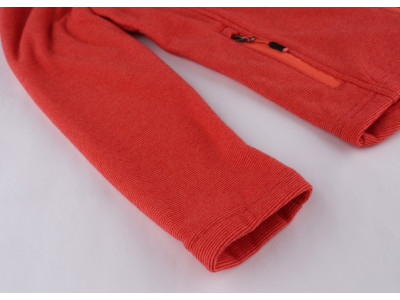 KIDS skiing sweatshirt TAURUM JR coral stripe