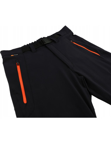 Men's pants GARWYN anthracite (orange)