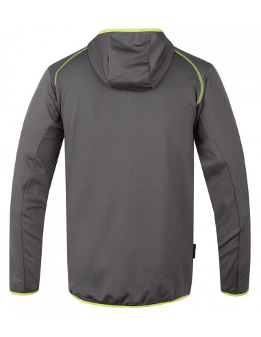 Men's zip neck Matano Pewter