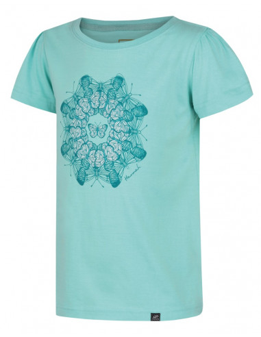 Kid's t-shirt ss Poppy JR Aruba blue