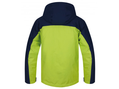 Men's jacket Juval Lime punch/dark denim