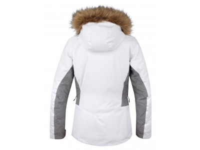 Ladies jacket Sachin Bright white/steel mel
