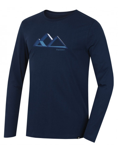 Men's t-shirt ls Skill Dark denim