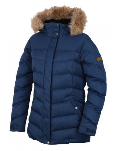 Ladies jacket Rheya Dark denim mel/majolica blue