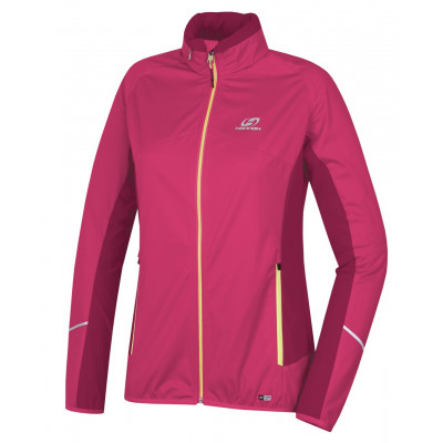 Ladies cross-country skiing jacket FLUENCE raspberry sorbet