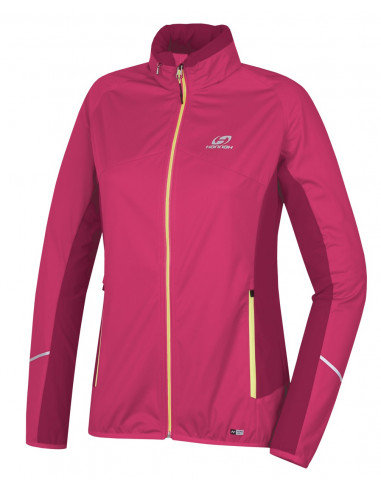 Ladies cross-country skiing jacket FLUENCE raspberry sorbet