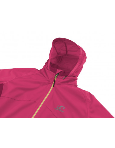 Ladies cross-country skiing jacket FLUENCE raspberry sorbet
