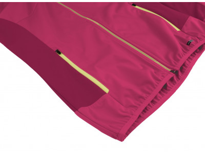 Ladies cross-country skiing jacket FLUENCE raspberry sorbet