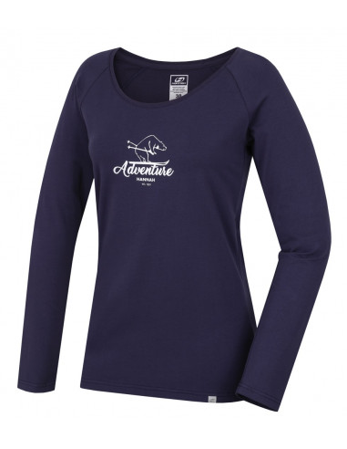 Ladies  T-shirt with long sleeves FABRIS nightshadow blue