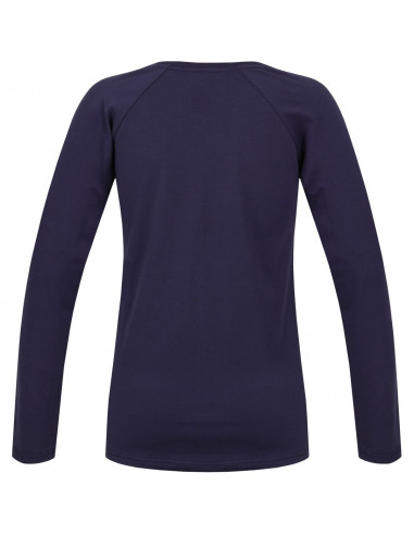 Ladies  T-shirt with long sleeves FABRIS nightshadow blue
