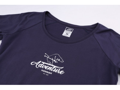 Ladies  T-shirt with long sleeves FABRIS nightshadow blue