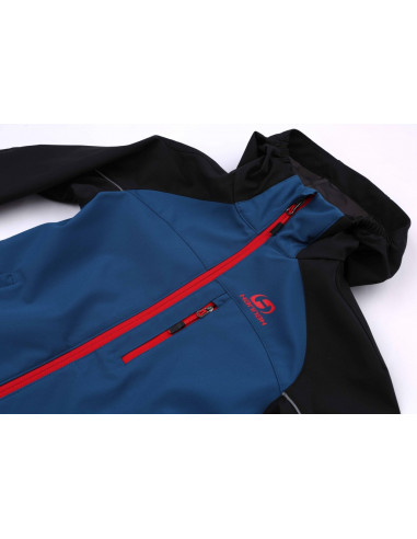 Kid's jacket Traynor J Moroccan blue/anthracite