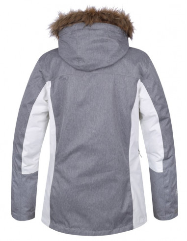 Ladies jacket Jill Frost mel/bright white