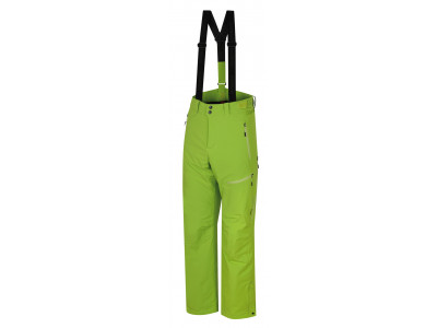 Men's skiing pants AMMAR lime green