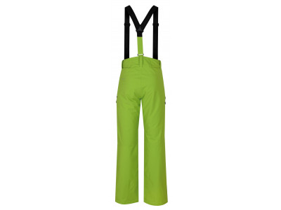 Men's skiing pants AMMAR lime green