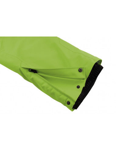 Men's skiing pants AMMAR lime green