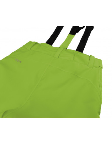 Men's skiing pants AMMAR lime green