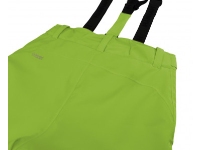 Men's skiing pants AMMAR lime green