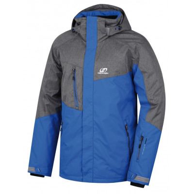 Men's skiing jacket JABBER victoria blue/gray mel