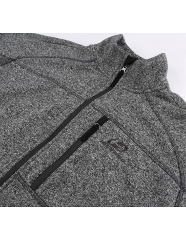 Men's travelling sweatshirt BYLLE light gray mel