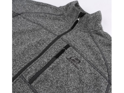 Men's travelling sweatshirt BYLLE light gray mel