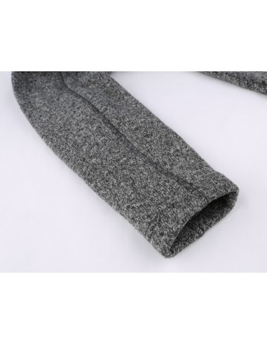 Men's travelling sweatshirt BYLLE light gray mel