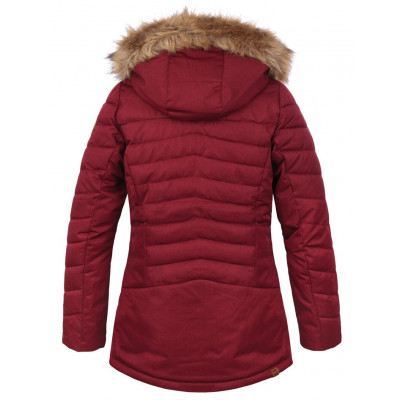 Ladies city jacket RAOLA garnet mel 2