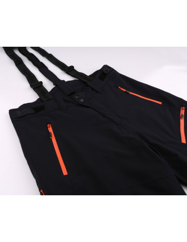 Men's pants AMMAR anthracite (orange)